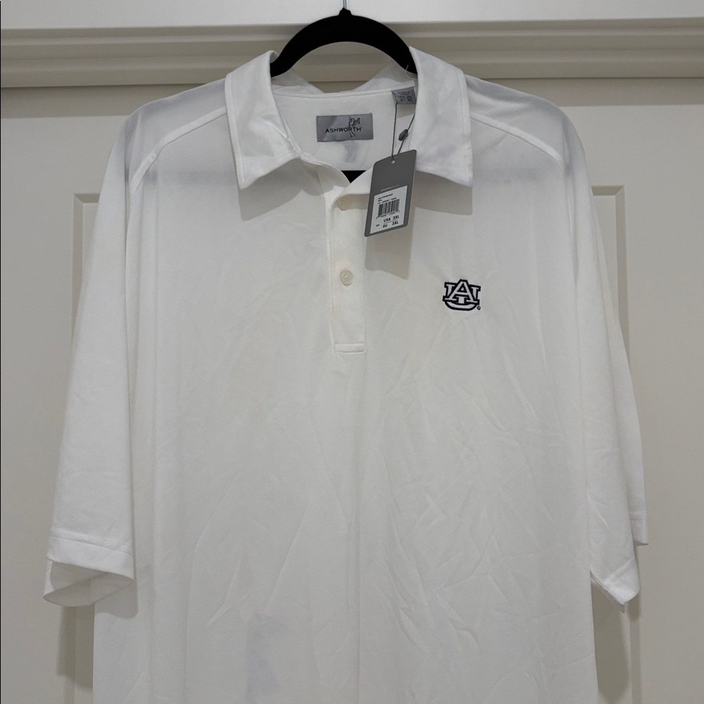 NWT [Ashworth] Auburn University Tigers NCAA Polo Shirt Mens 2XL SEE DESCRIPTION - Picture 4 of 13